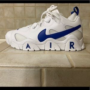 Nike Barrage Low Blue and White
